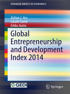 cover image of Global Entrepreneurship and Development Index 2014